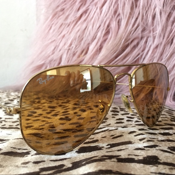 Ray-Ban Gold AVIATOR GRADIENT - Picture 3 of 6